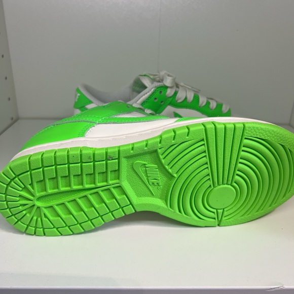 Nike Neon Green and White Athletic Shoes - Picture 7 of 8